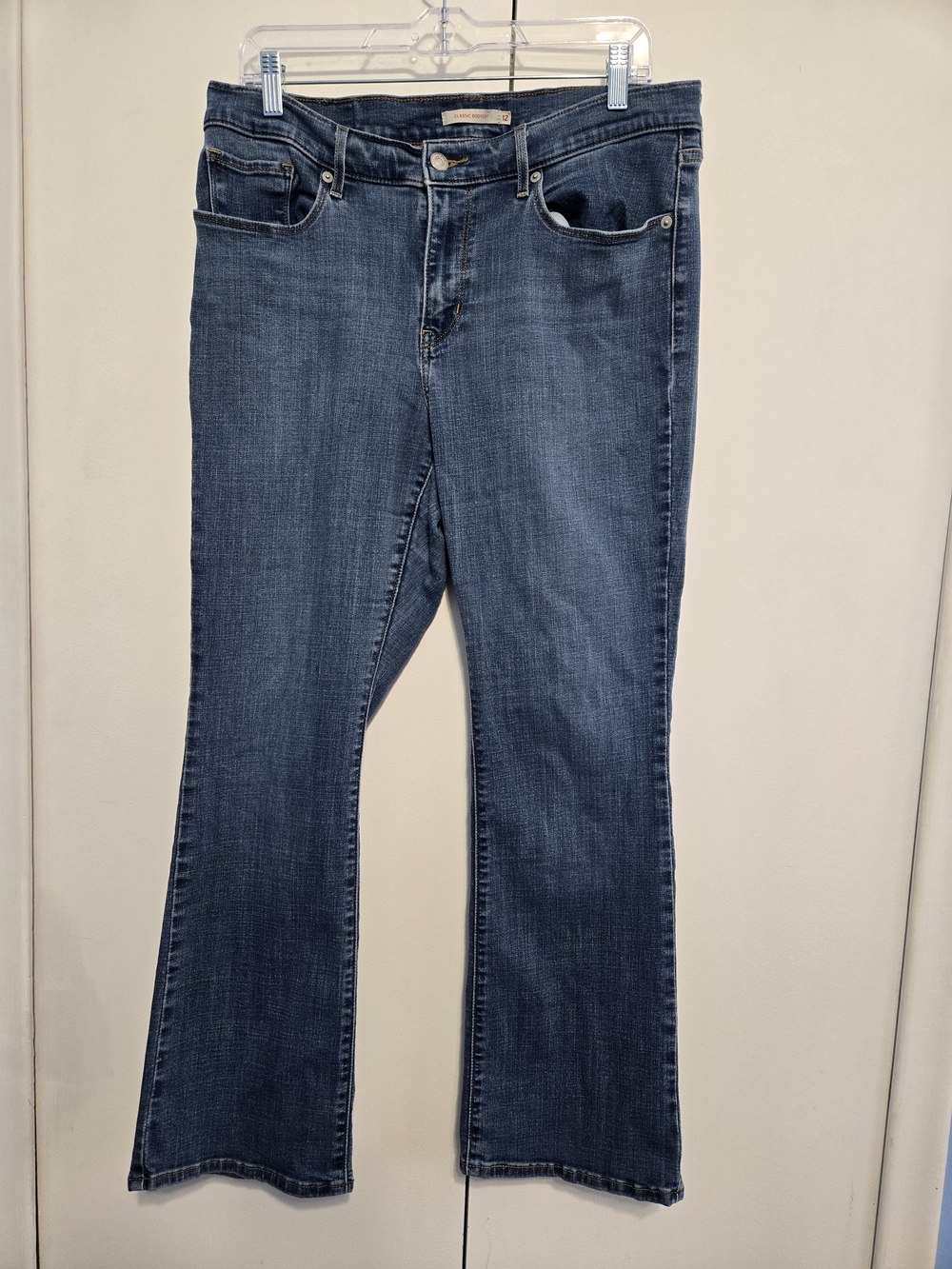 Levi's Classic Bootcut Jeans Women's 12S W31 L30 Medium‎ Wash Stretch